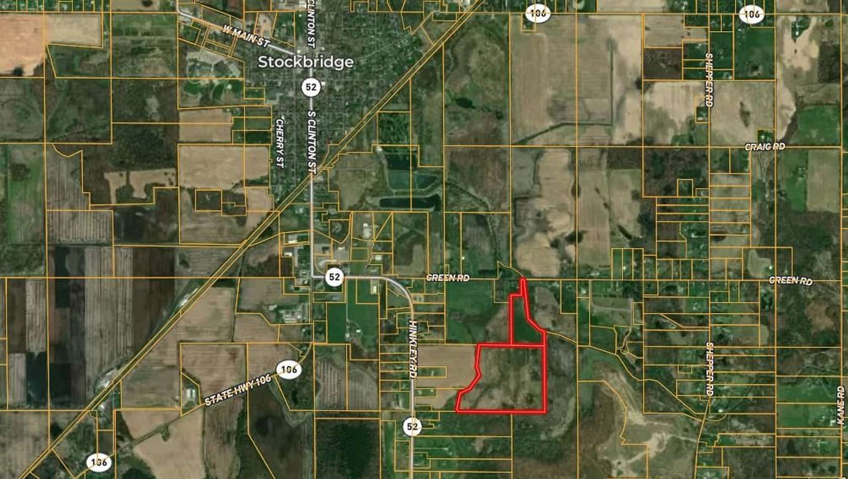 56 Acres of Recreational Land for Sale in Stockbridge, Michigan