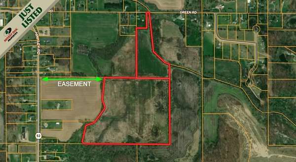 56 Acres of Recreational Land for Sale in Stockbridge, Michigan