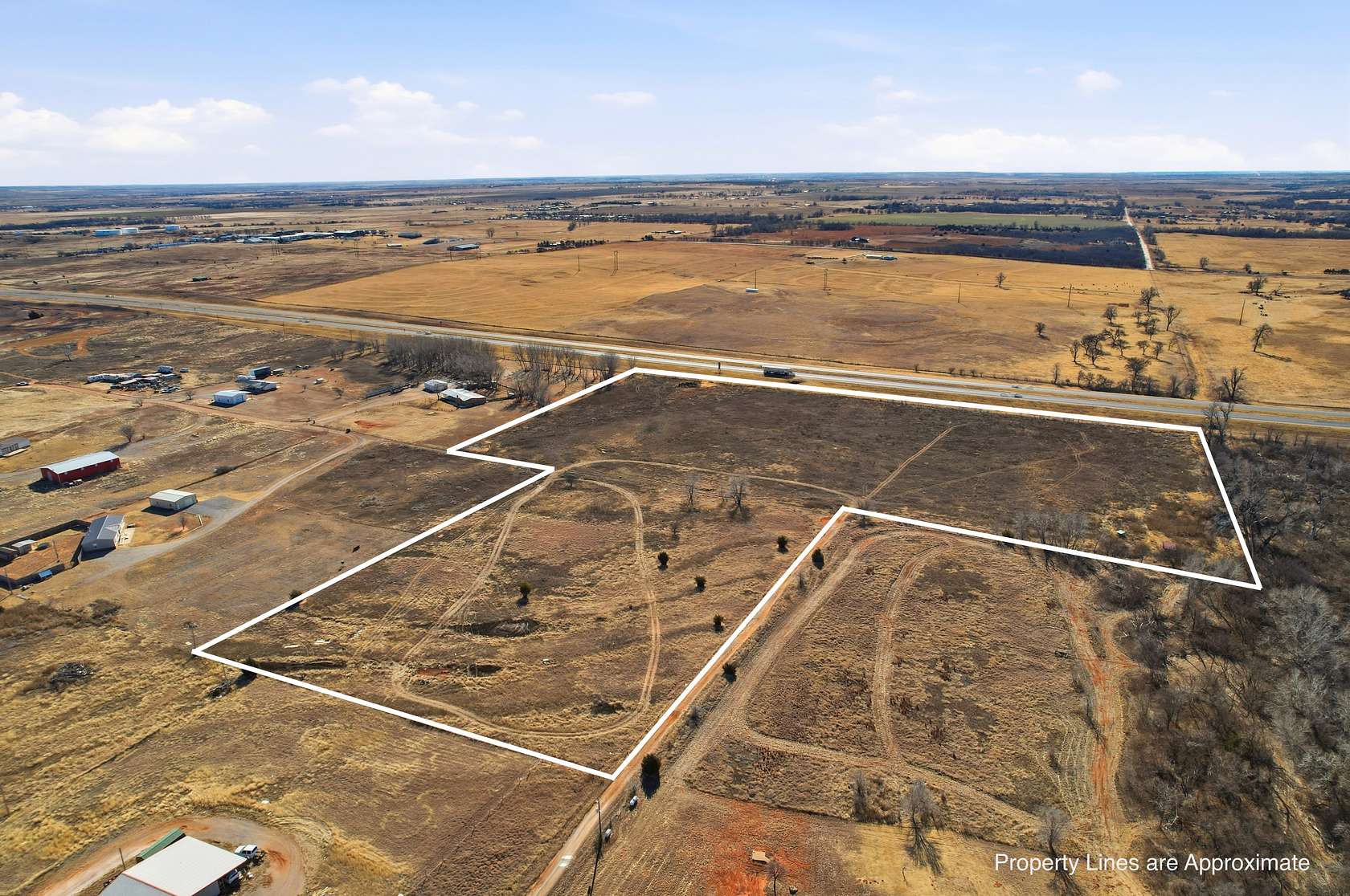 20.3 Acres of Agricultural Land for Sale in Elk City, Oklahoma