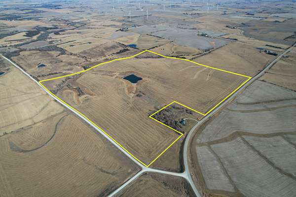 155 Acres of Recreational Land & Farm for Auction in Prescott, Iowa