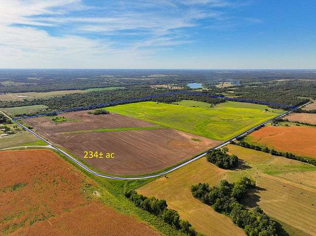 234 Acres of Agricultural Land for Sale in Sheldon, Missouri