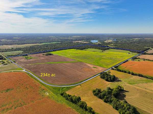 234 Acres of Agricultural Land for Sale in Sheldon, Missouri