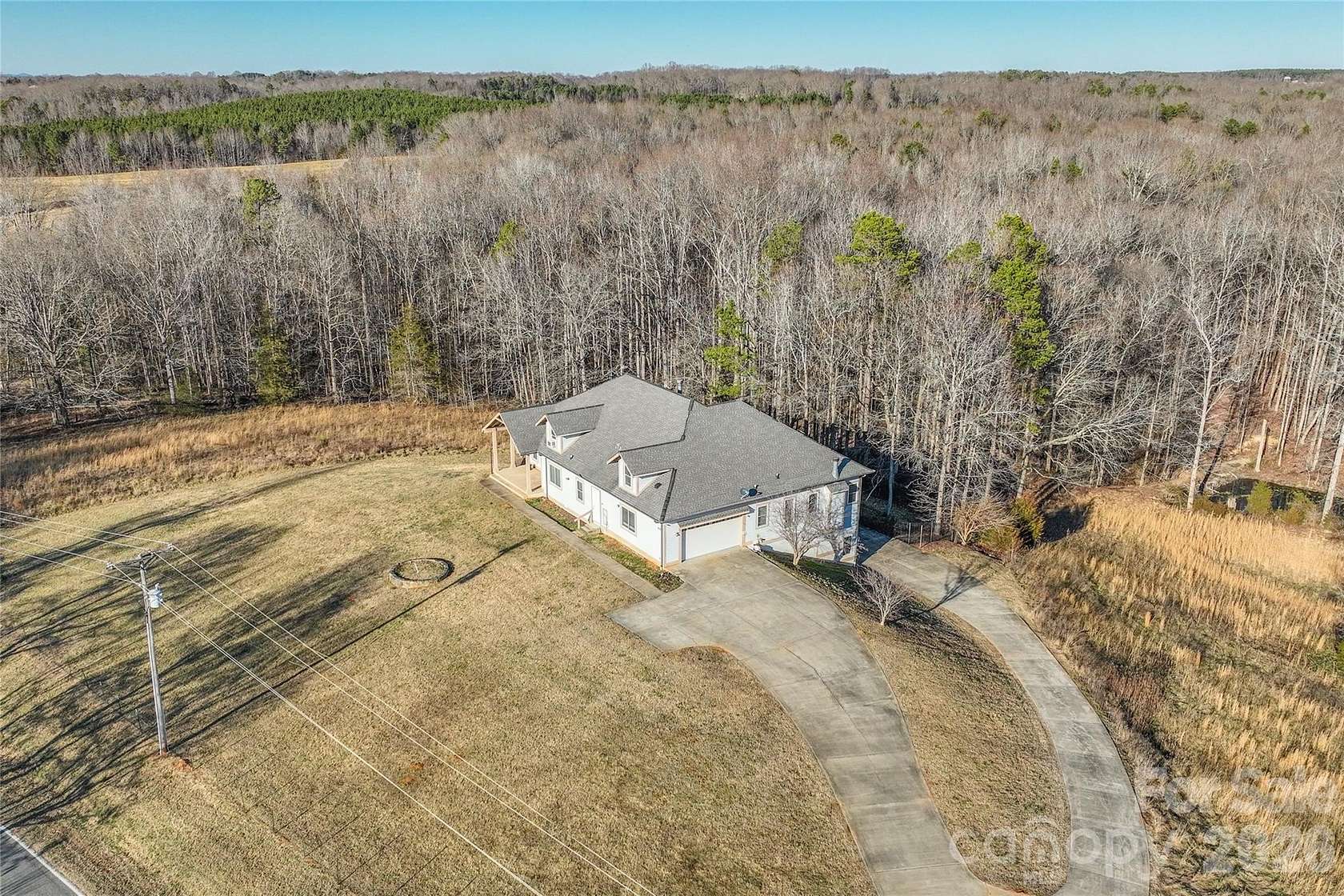 10.5 Acres of Land with Home for Sale in Kings Mountain, North Carolina