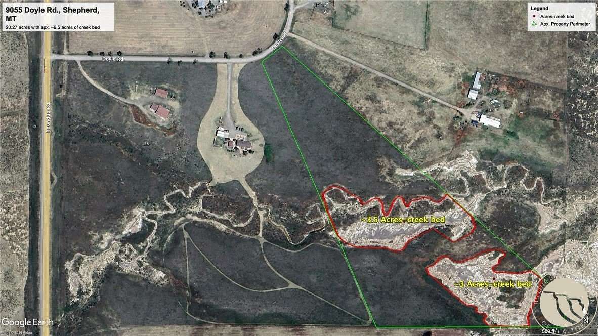 20.3 Acres of Land for Sale in Shepherd, Montana