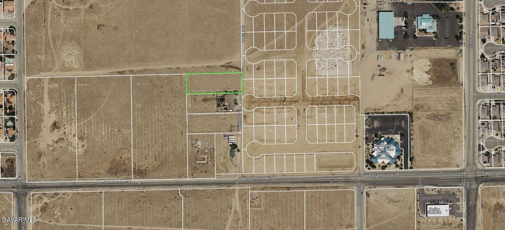 Residential Land for Sale in Rosamond, California