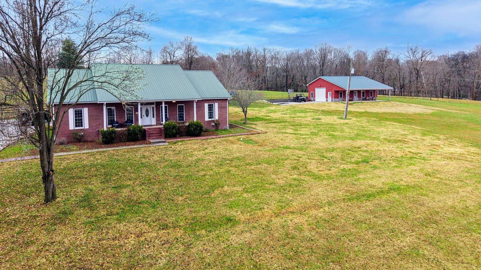 8.83 Acres of Land with Home for Sale in Vanleer, Tennessee