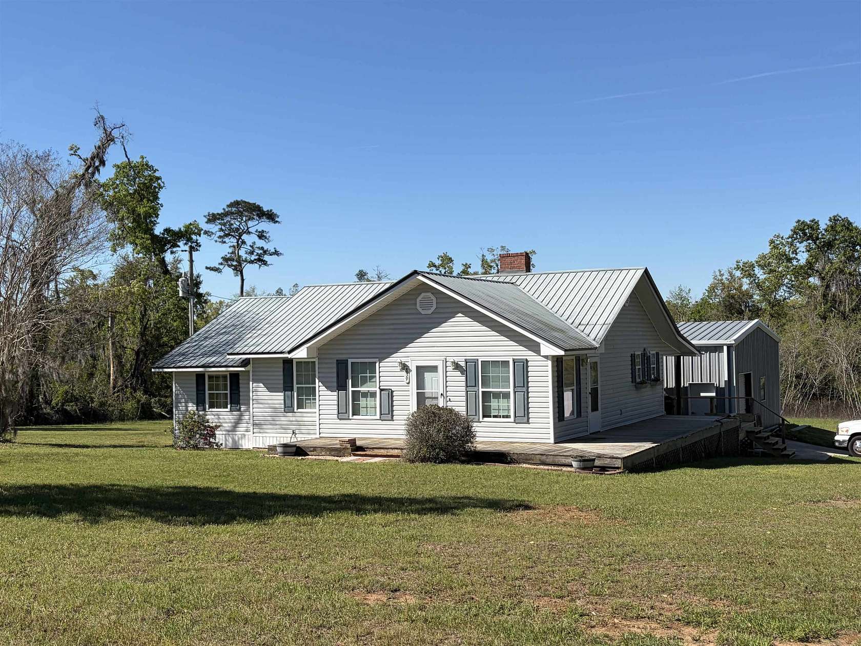 3.67 Acres of Land with Home for Sale in Madison, Florida