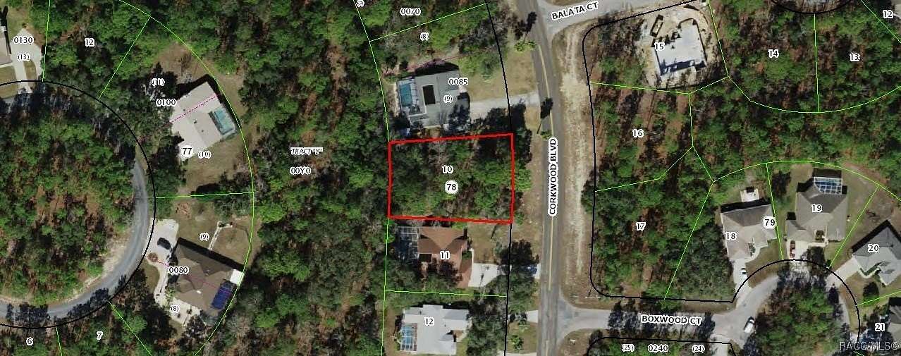 0.34 Acres of Residential Land for Sale in Homosassa, Florida