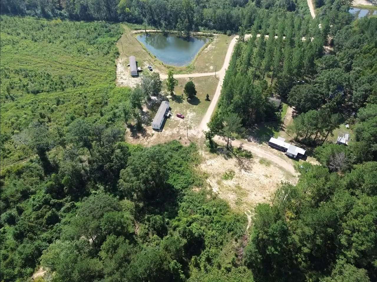 50 Acres of Recreational Land with Home for Sale in Magnolia, Mississippi