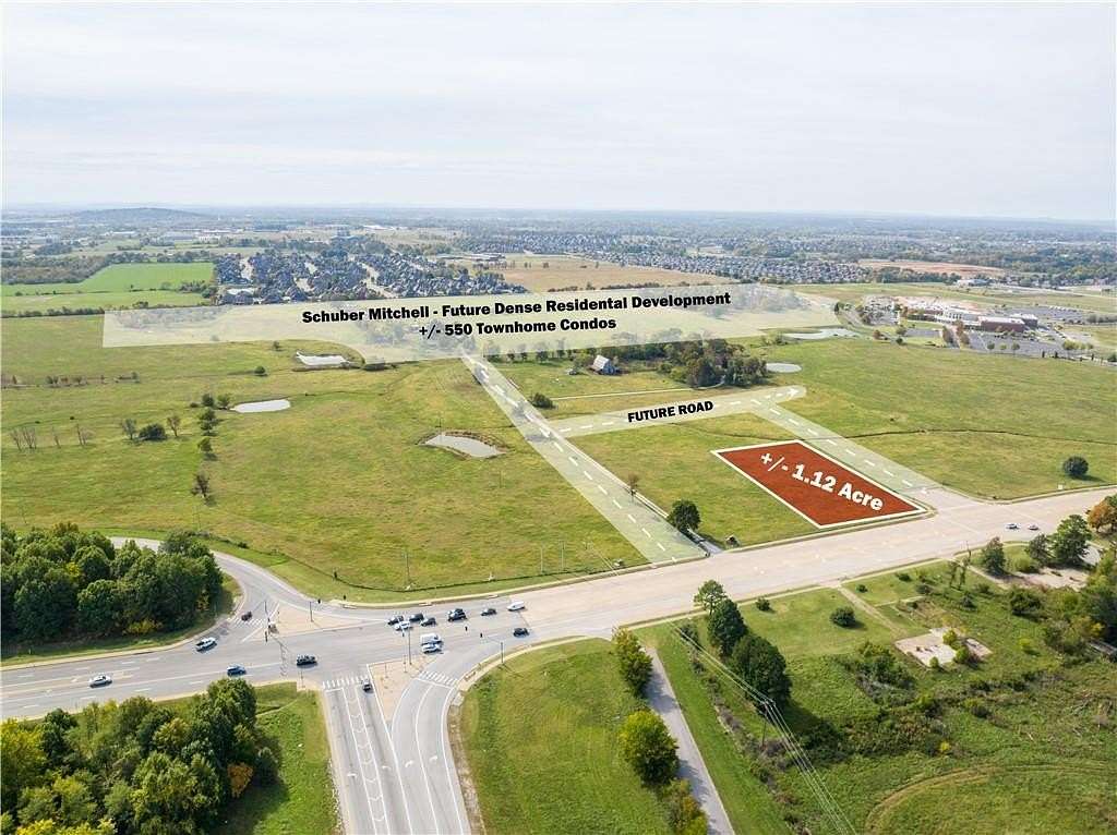 1.12 Acres of Commercial Land for Sale in Rogers, Arkansas