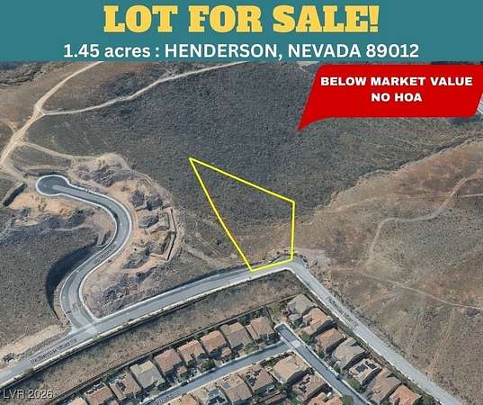 1.45 Acres of Residential Land for Sale in Henderson, Nevada