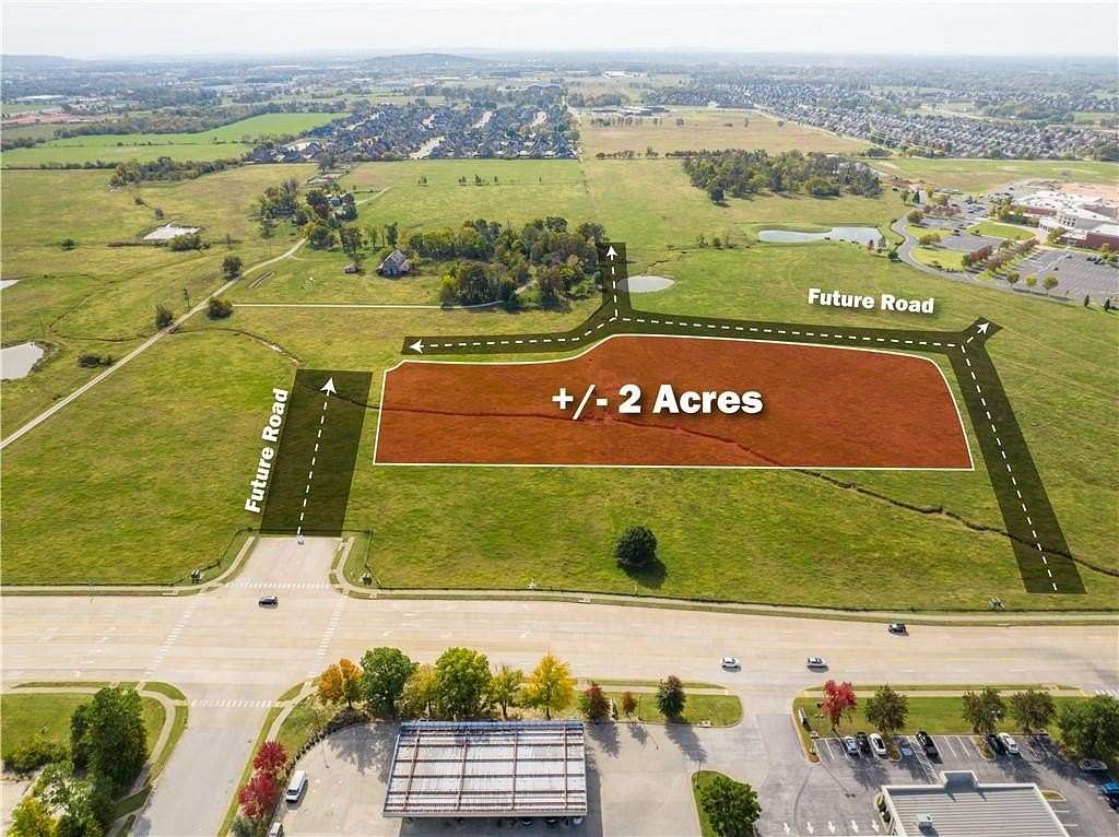 2 Acres of Commercial Land for Sale in Rogers, Arkansas