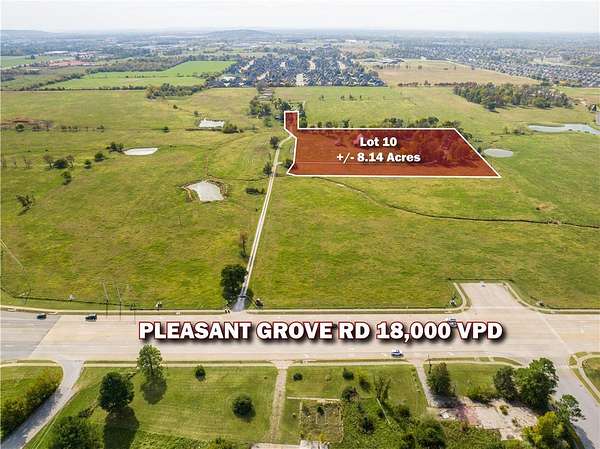 8.14 Acres of Mixed-Use Land for Sale in Rogers, Arkansas