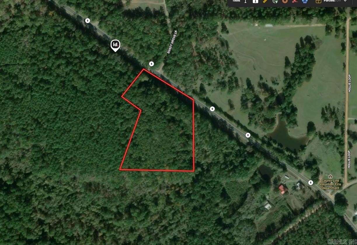 9 Acres of Land for Sale in New Edinburg, Arkansas