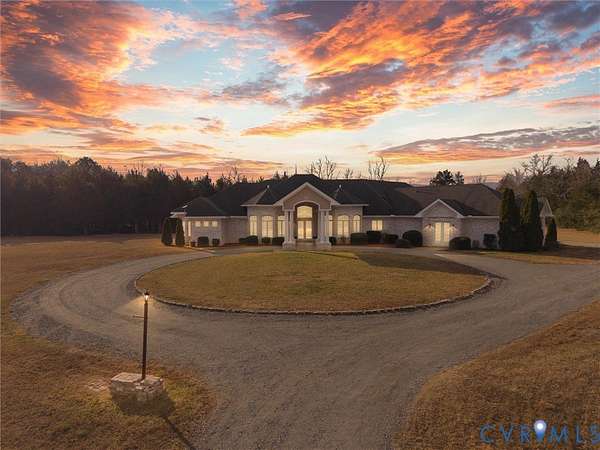 10.3 Acres of Land with Home for Sale in Montpelier, Virginia