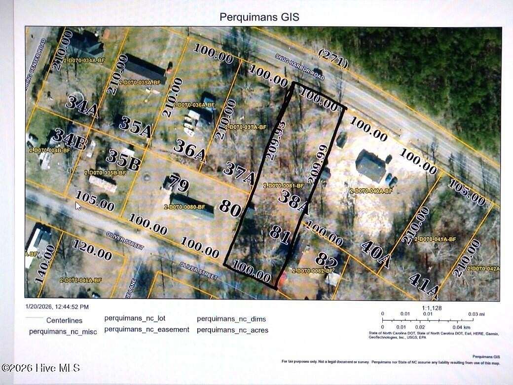 0.48 Acres of Residential Land for Sale in Hertford, North Carolina