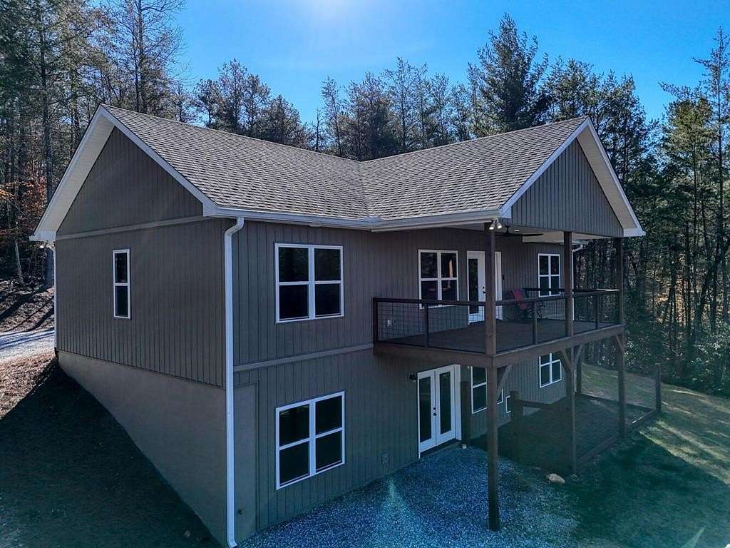 9.12 Acres of Residential Land with Home for Sale in Blairsville, Georgia