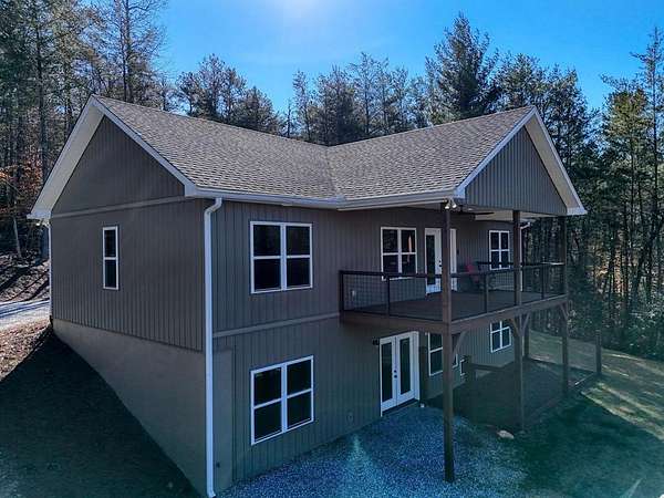 9.12 Acres of Residential Land with Home for Sale in Blairsville, Georgia