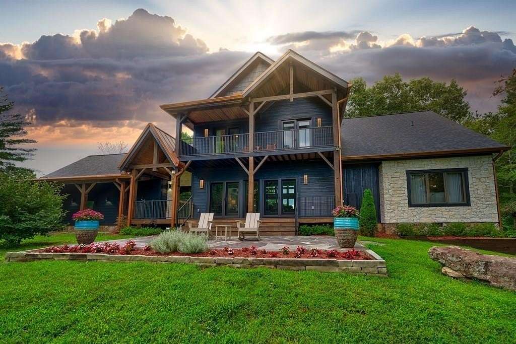 13.6 Acres of Land with Home for Sale in Ellijay, Georgia