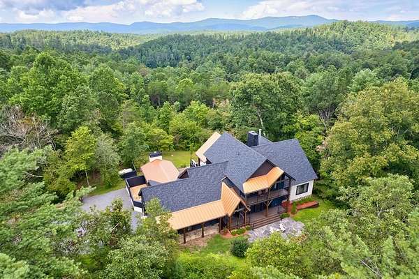13.6 Acres of Land with Home for Sale in Ellijay, Georgia