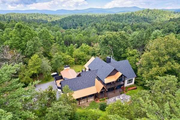 13.6 Acres of Land with Home for Sale in Ellijay, Georgia