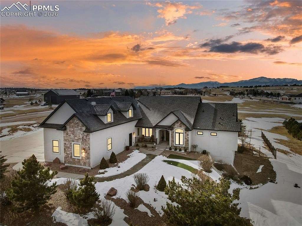 5 Acres of Residential Land with Home for Sale in Colorado Springs, Colorado