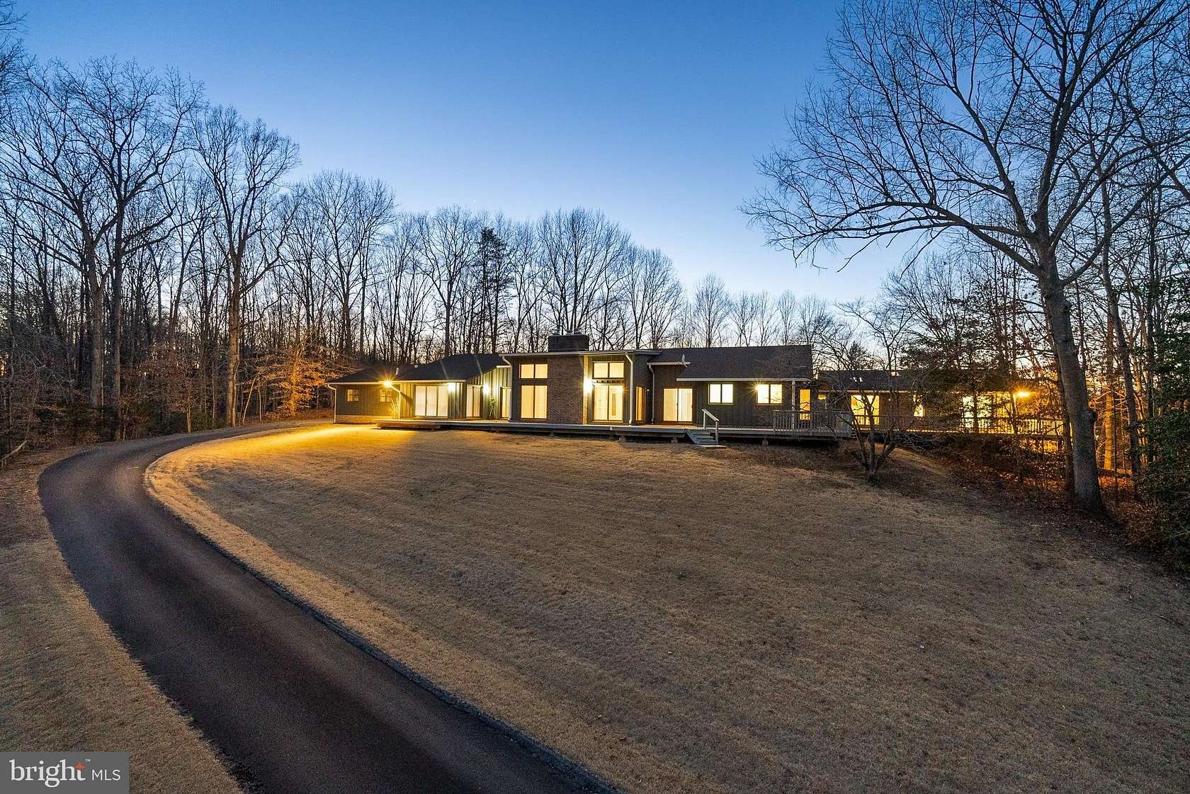 6 Acres of Residential Land with Home for Lease in Fredericksburg, Virginia