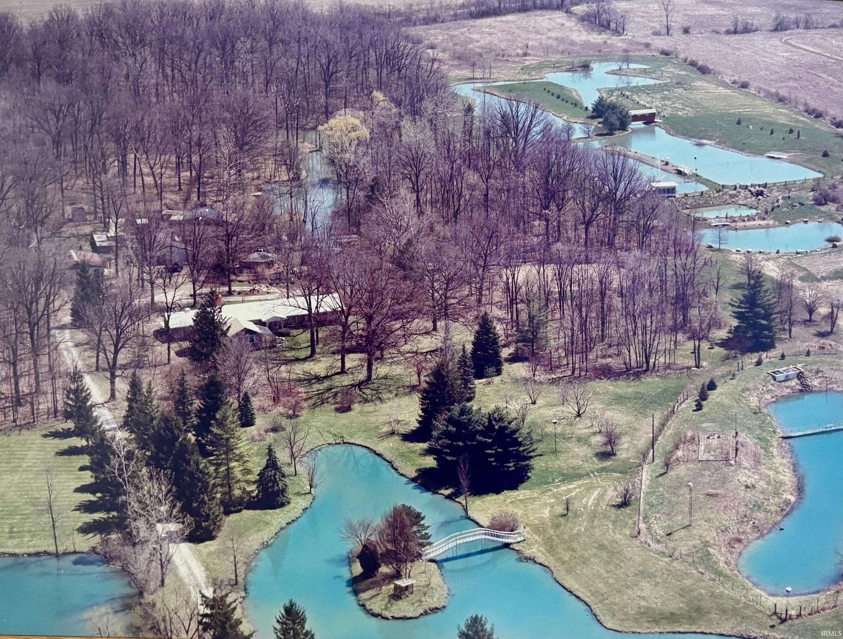 35 Acres of Recreational Land with Home for Sale in Muncie, Indiana