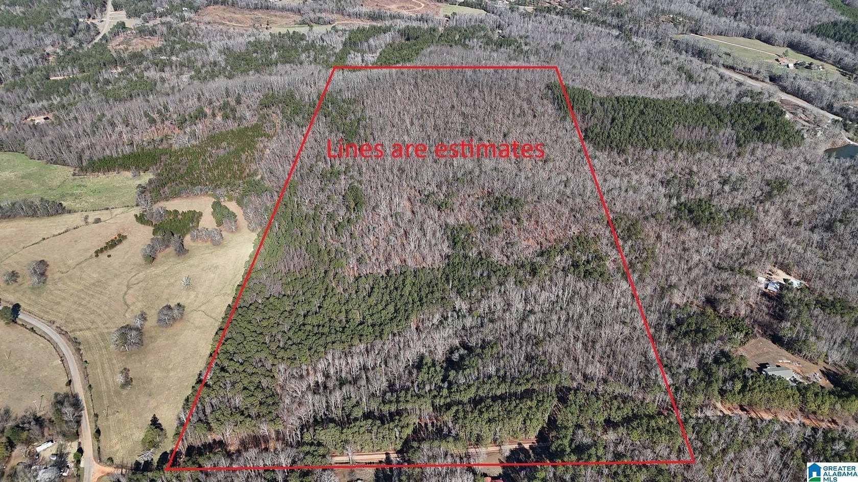 80 Acres of Land for Sale in Wedowee, Alabama