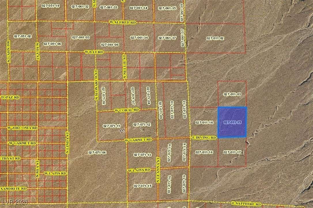 39.8 Acres of Land for Sale in Pahrump, Nevada