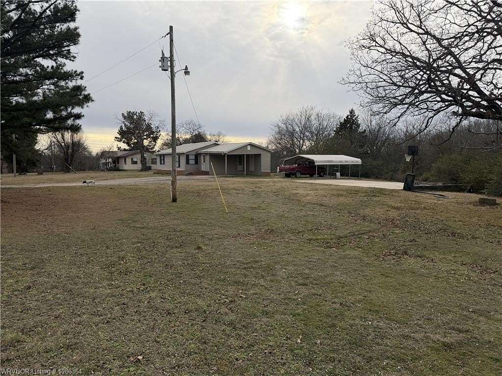 5 Acres of Residential Land with Home for Sale in Spiro, Oklahoma