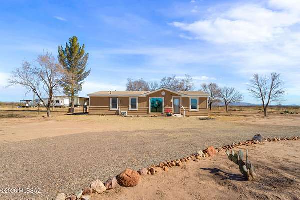 4 Acres of Residential Land with Home for Sale in Elfrida, Arizona