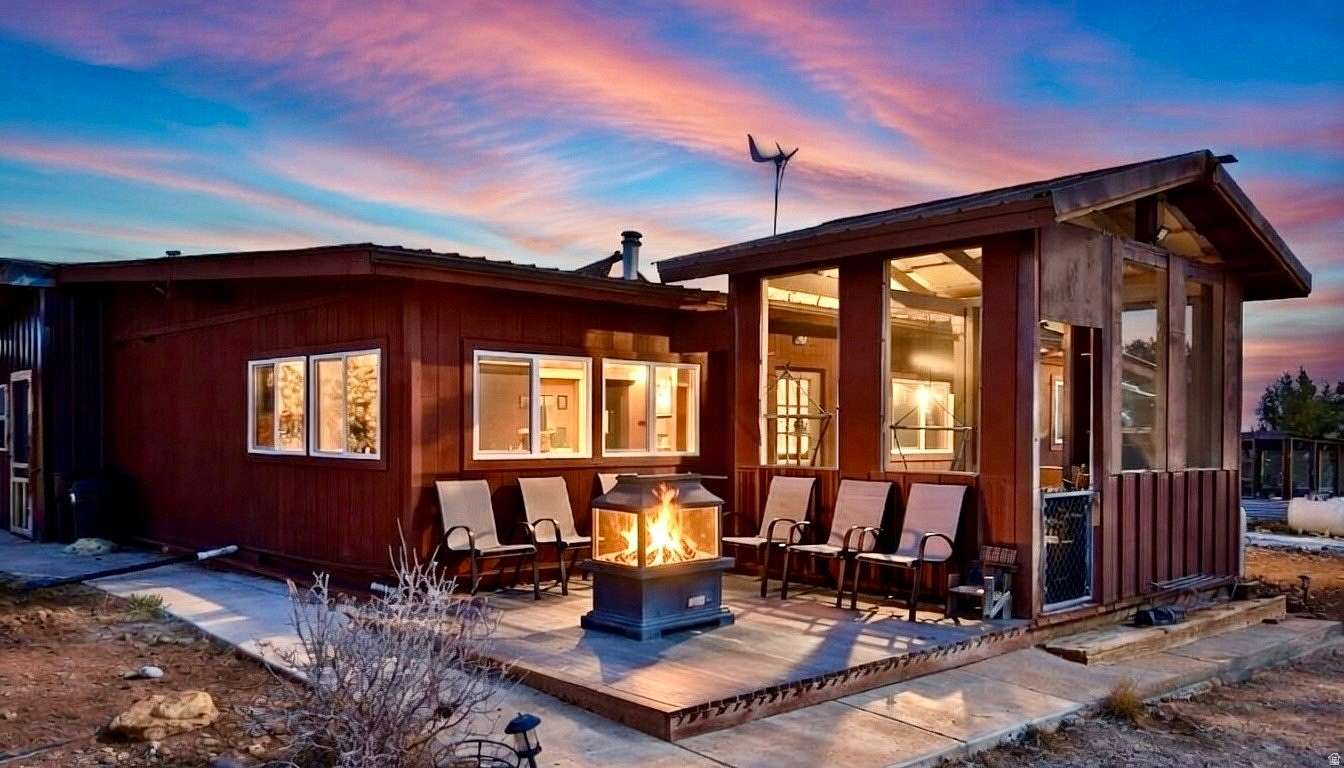 9.47 Acres of Residential Land with Home for Sale in Monticello, Utah