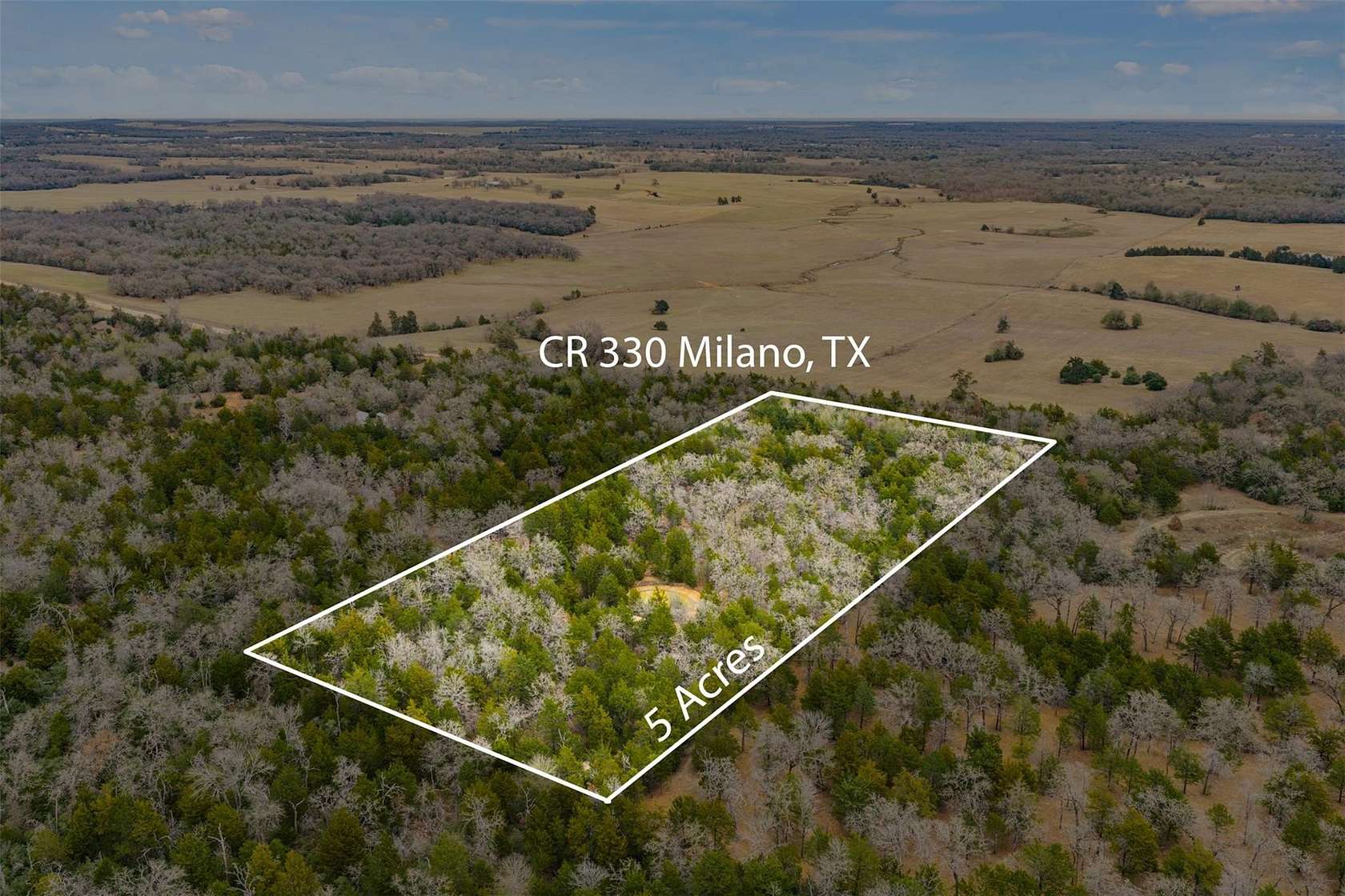 5 Acres of Residential Land for Sale in Milano, Texas