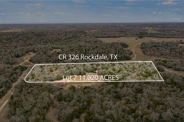 11.1 Acres of Recreational Land for Sale in Rockdale, Texas