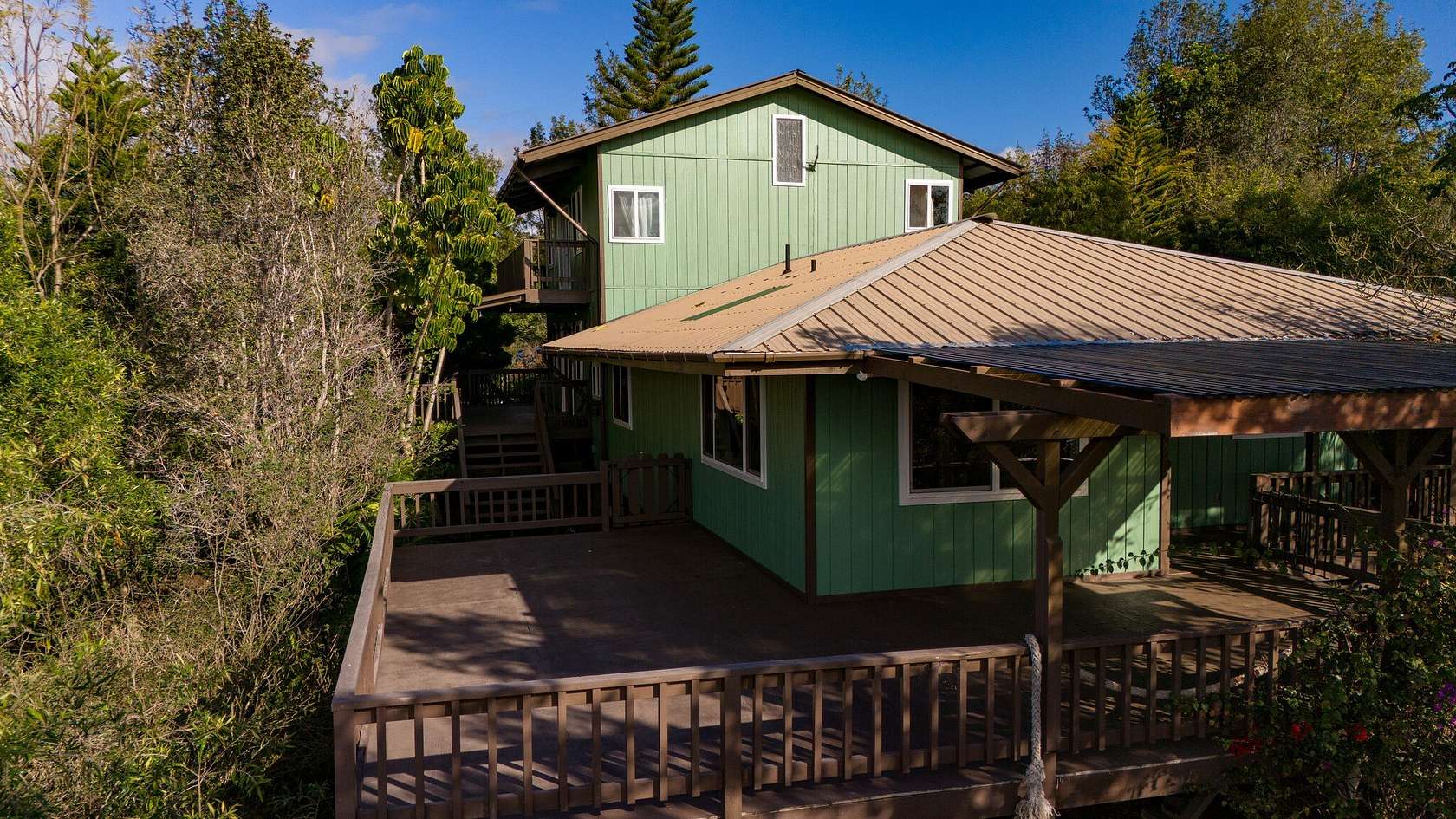 2 Acres of Residential Land with Home for Sale in Hawaiian Ocean View, Hawaii