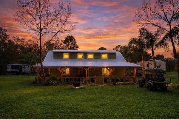 5 Acres of Residential Land with Home for Sale in Osteen, Florida