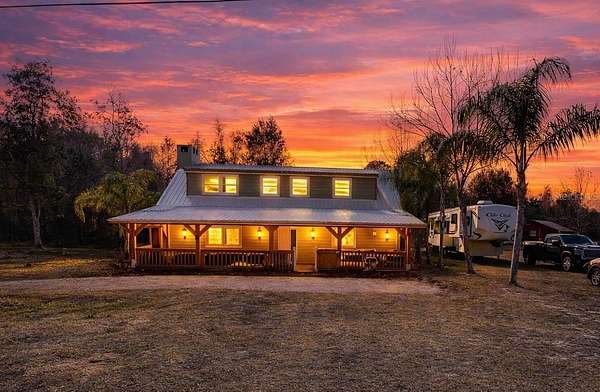 5 Acres of Residential Land with Home for Sale in Osteen, Florida