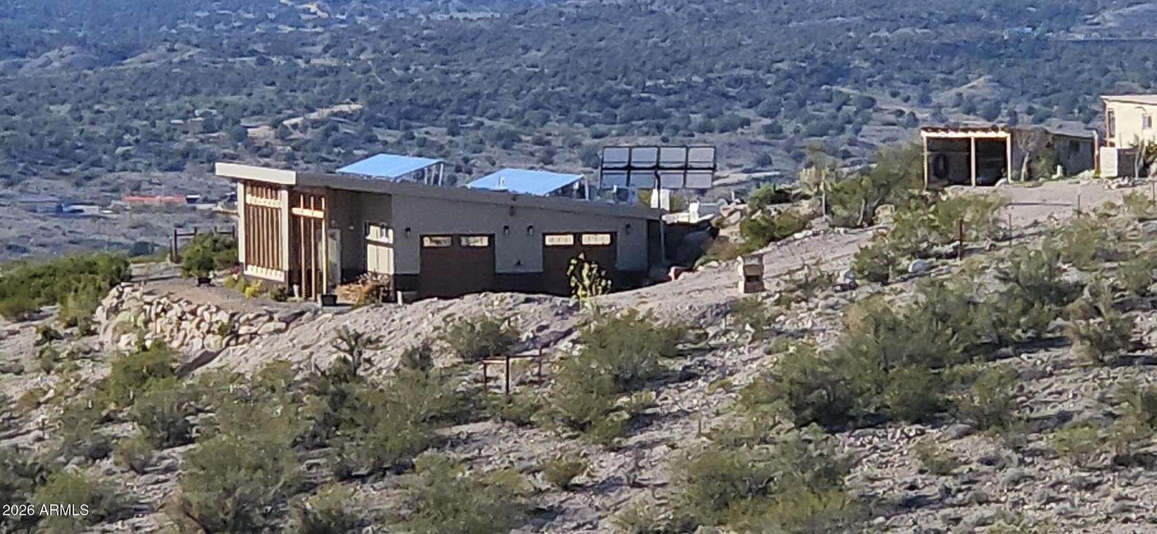 34.7 Acres of Recreational Land with Home for Sale in Kingman, Arizona