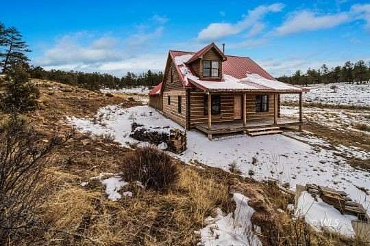 56.5 Acres of Recreational Land with Home for Sale in Westcliffe, Colorado