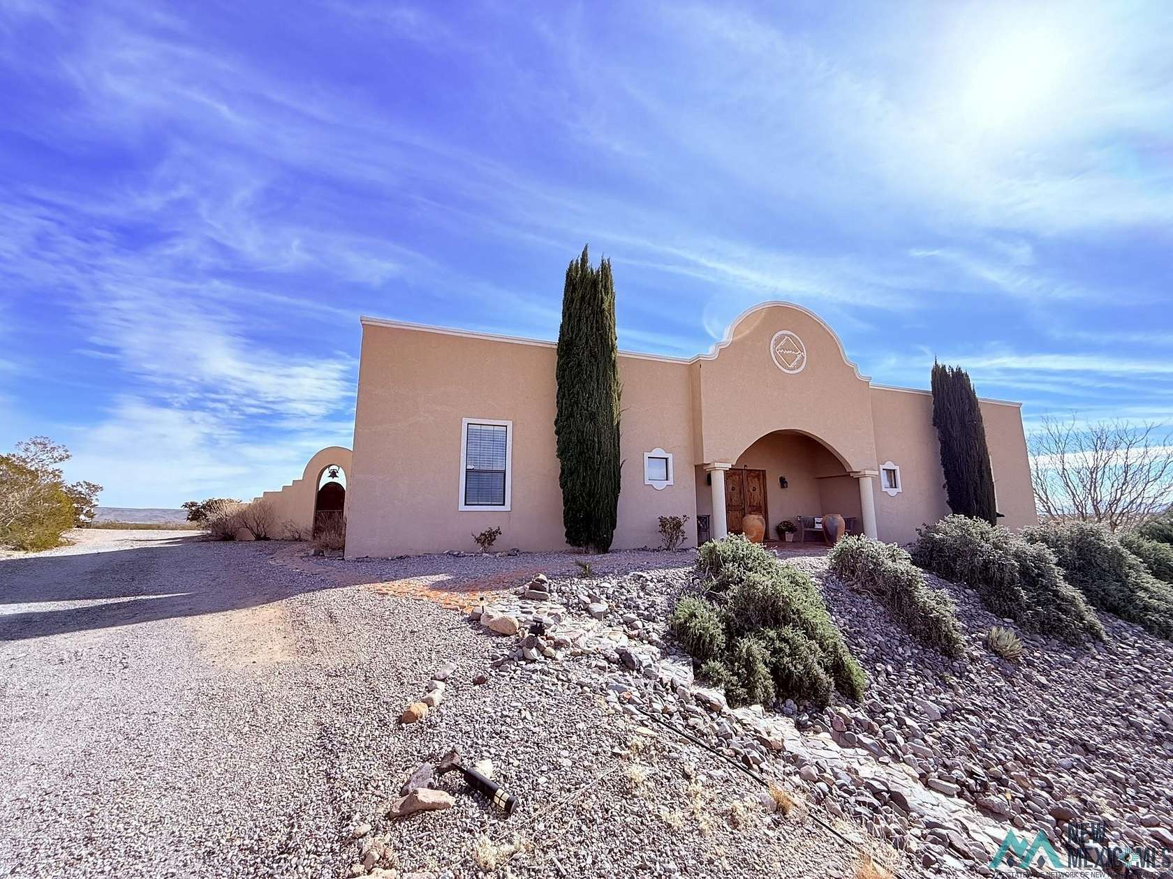 4 Acres of Residential Land with Home for Sale in Elephant Butte, New Mexico