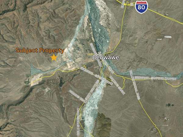80.6 Acres of Land for Sale in Beowawe, Nevada