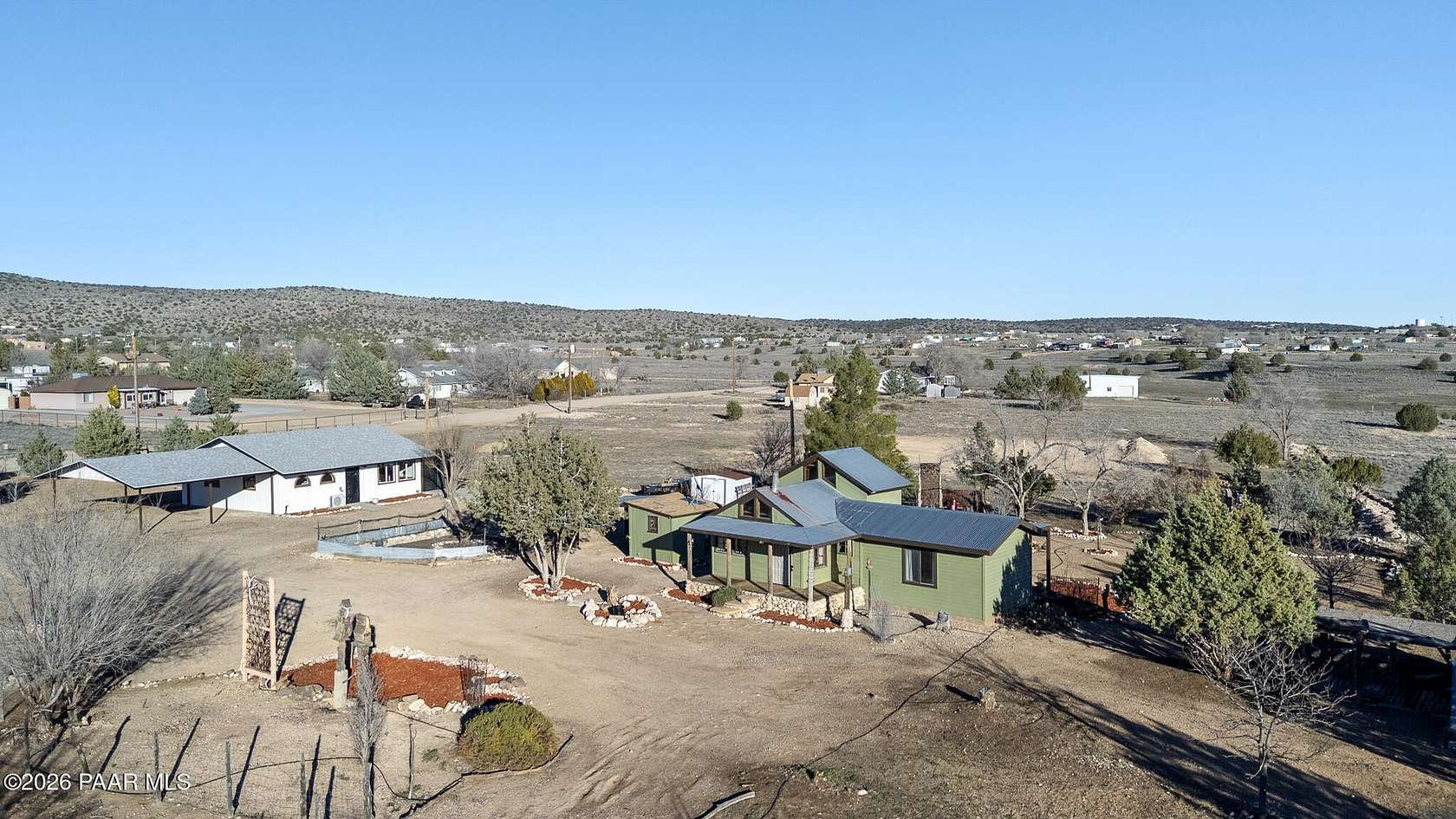 1.6 Acres of Residential Land with Home for Sale in Paulden, Arizona