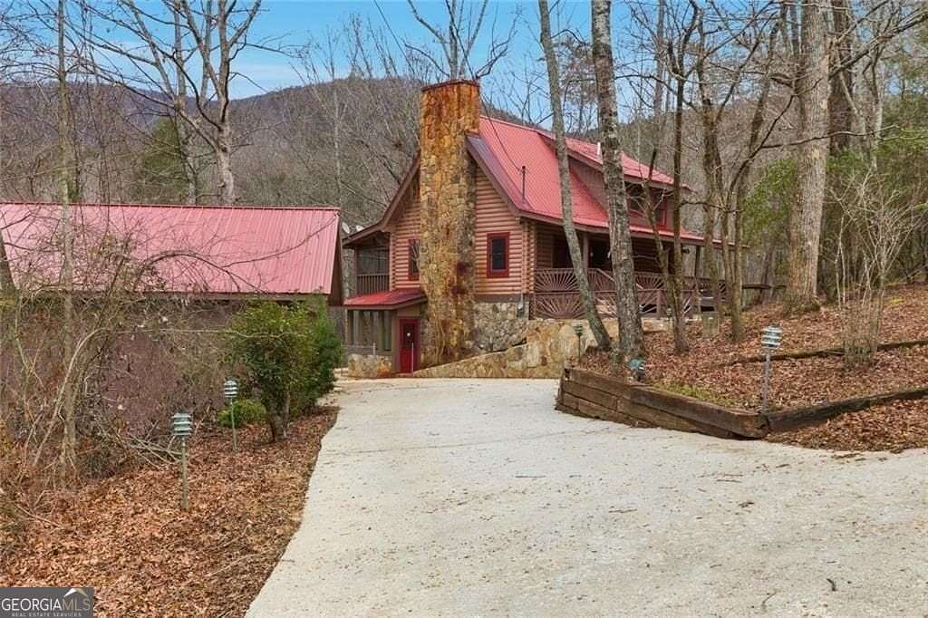 3.15 Acres of Land with Home for Sale in Cleveland, Georgia