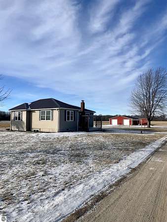 2 Acres of Residential Land with Home for Sale in St. Louis, Michigan