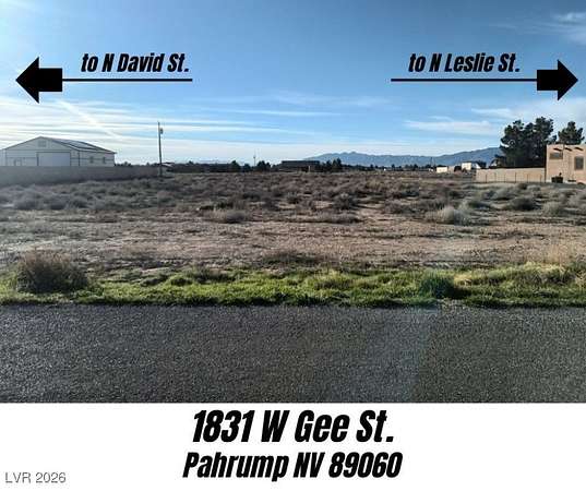 0.93 Acres of Residential Land for Sale in Pahrump, Nevada