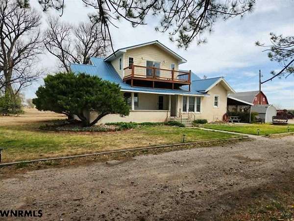 9 Acres of Land with Home for Sale in Gering, Nebraska