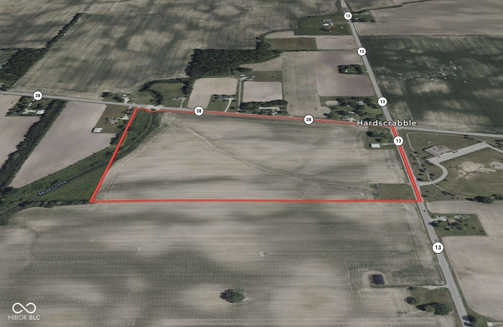 43.6 Acres of Land for Sale in Lapel, Indiana