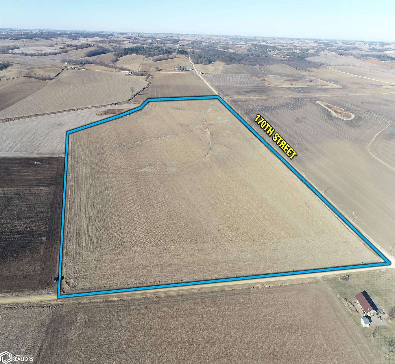 94.5 Acres of Agricultural Land for Sale in Goose Lake, Iowa