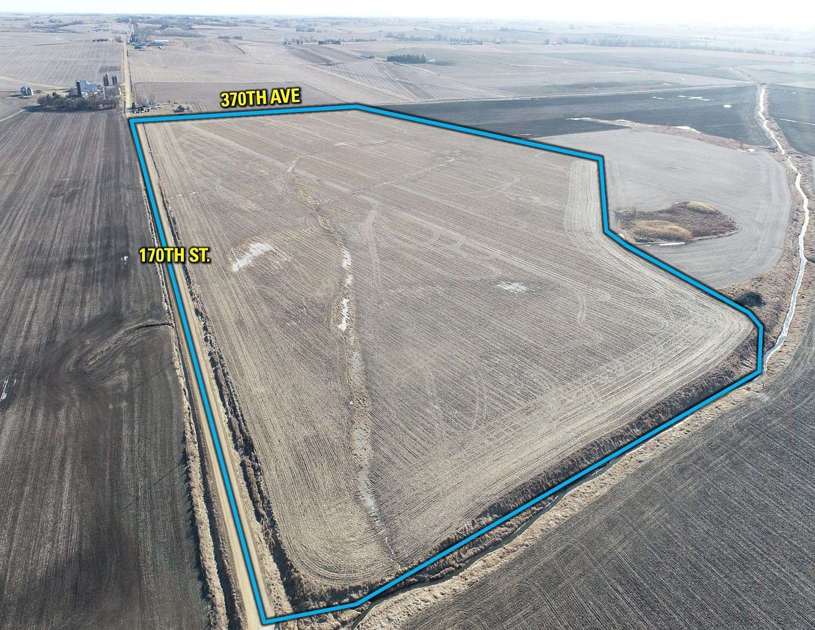 94.5 Acres of Land for Sale in Goose Lake, Iowa